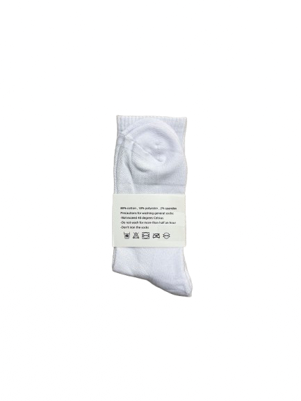 JMTC MILE ONE SOCKS - WHITE